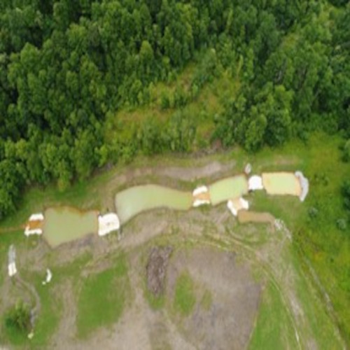 Drone flyover of the North Portal project from June 2023. 