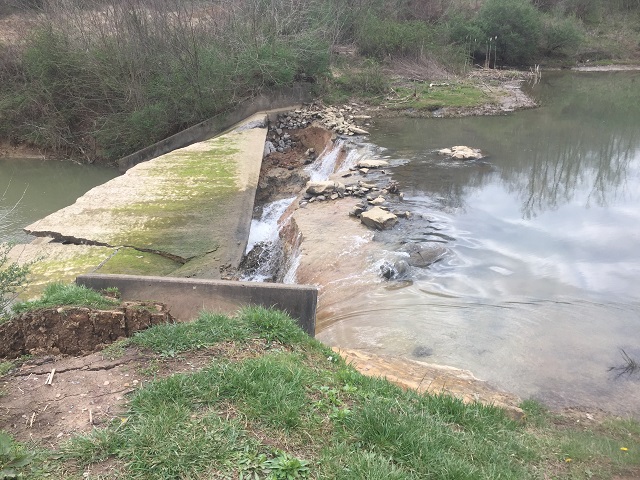 Auxiliary Spillway Failure