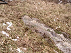 Spillage from a Dam